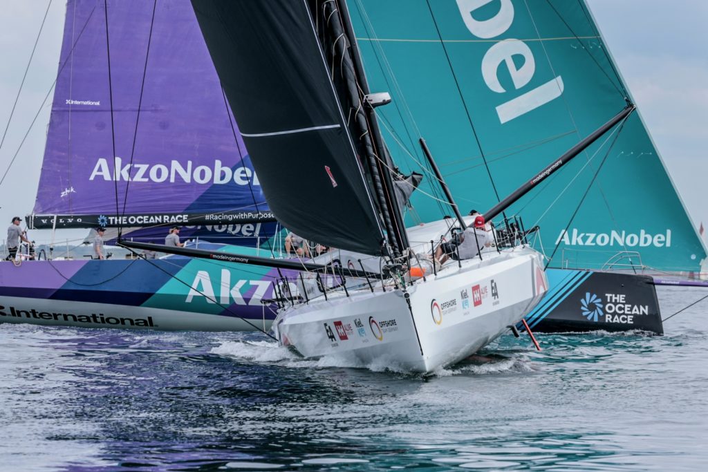 Europe, IMOCA 60, Leg 1, Lorient, Offshore Team Germany, THE OCEAN RACE EUROPE, departure, start