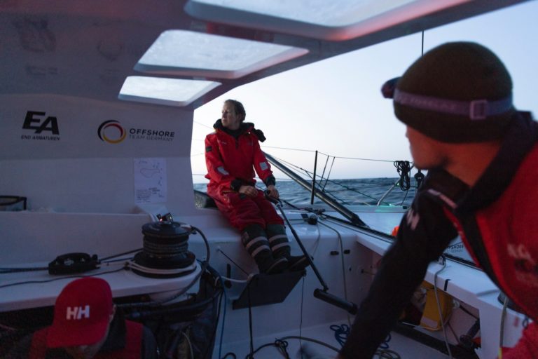 Offshore Team Germany, Europe, IMOCA, Leg1, on board