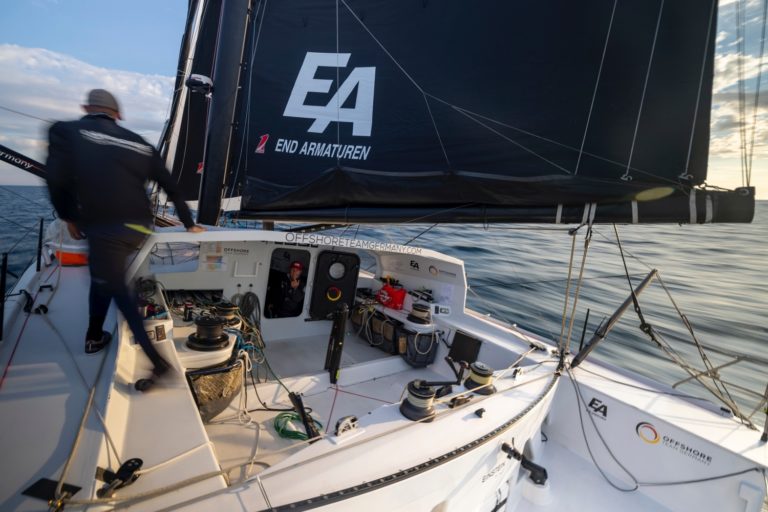 Offshore Team Germany, Europe, IMOCA, Leg1, on board