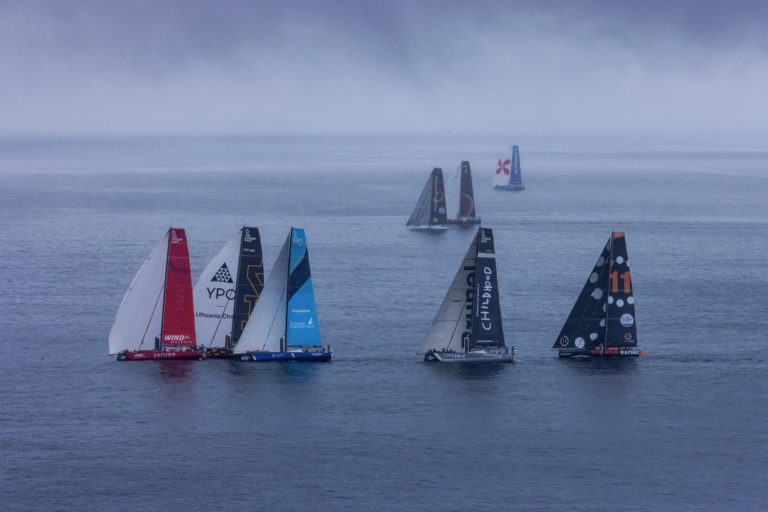 11th Hour Racing Team, Ambersail-2, Cascais, Europe, IMOCA 60, Sailing Poland, THE OCEAN RACE EUROPE, Team Childhood I, The Austrian Ocean Race Project, VO65, fleet